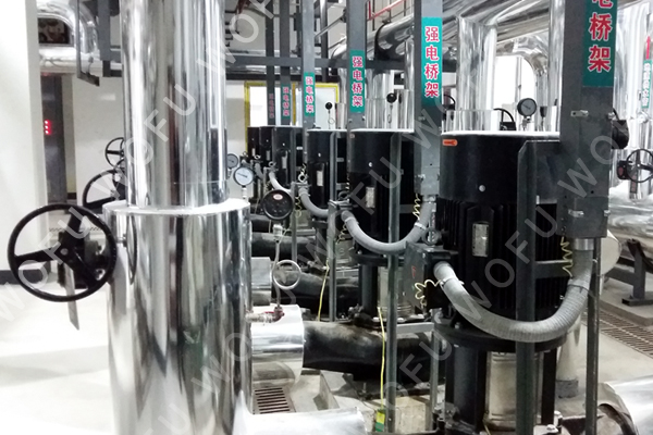 地源熱泵、大榮世紀綜合樓沃富地源熱泵中央空調系統，青島沃富新能源