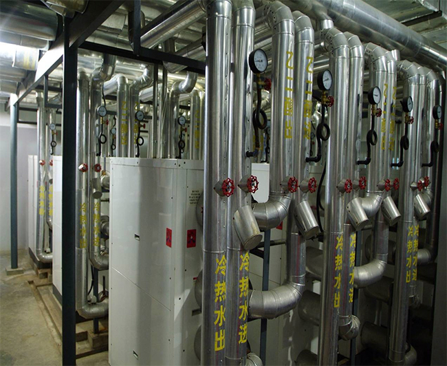 青島奧帆媒體中心海水源熱泵項目