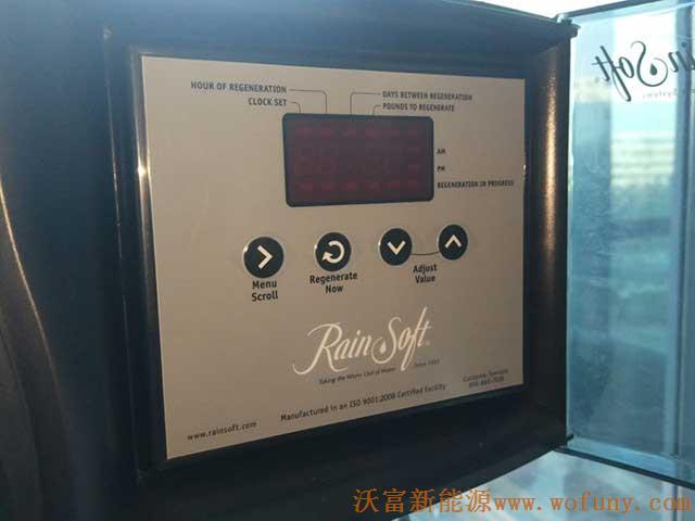 美國進口潤索rainsoft中央凈水器細節(jié)參數儀表展示
