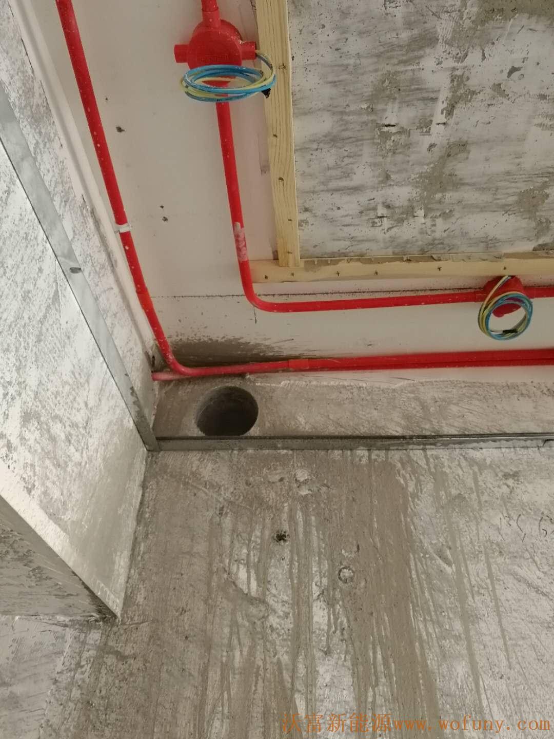 沃富地源熱泵-青島科技大學科翠苑新風系統安裝