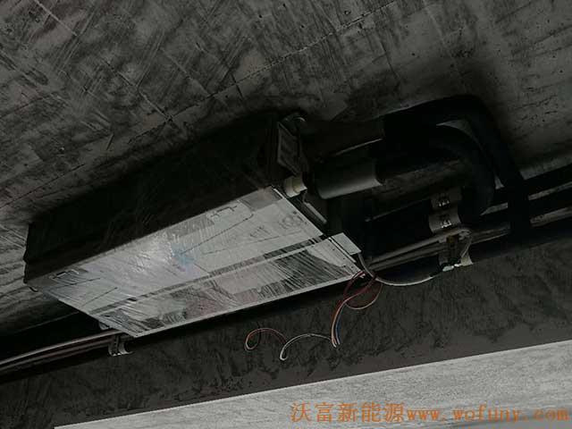 青島科技大學科翠苑大平層公寓新風系統施工&mdash;&mdash;多聯機中央空調風機盤管