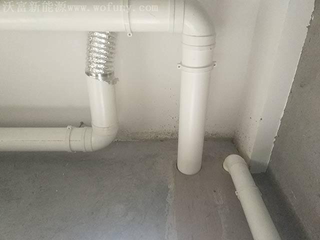 即墨地源熱泵天逸海灣新風系統安裝實景圖