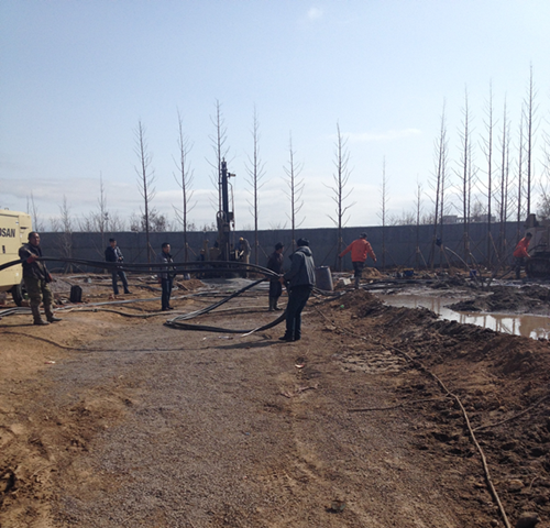 學校地源熱泵中央空調系統